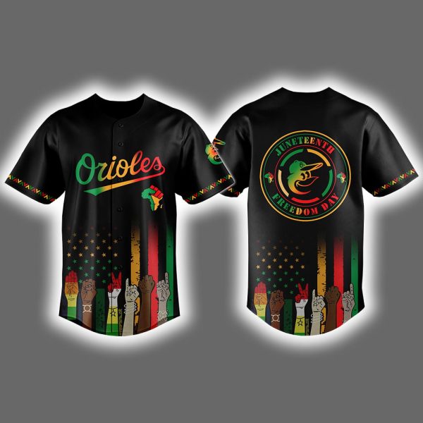 Orioles Juneteenth Freedom Day 2025 Jersey