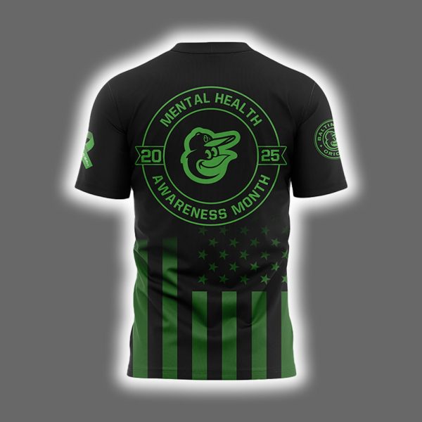 Orioles Mental Health Awareness Month 2025 Shirt 3