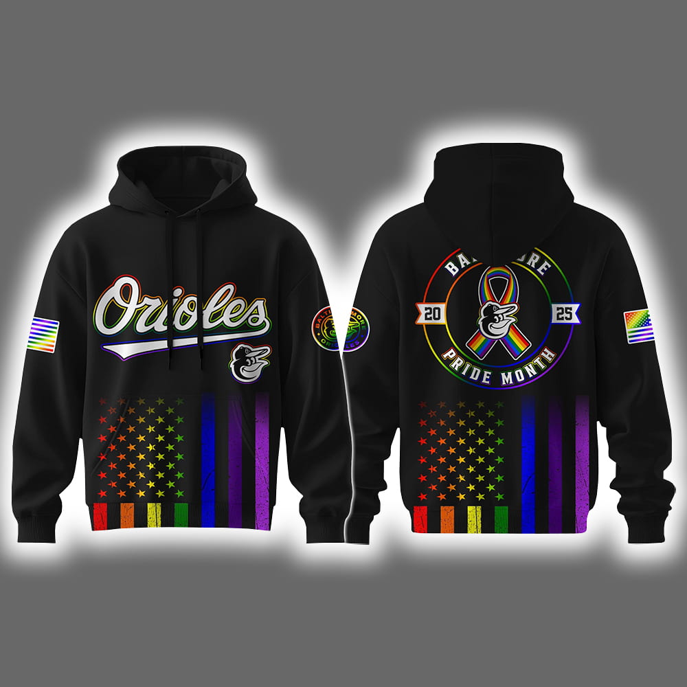 Orioles Pride Month 2025 Hoodie Joggers Cap Orioles Pride Month 2025 Hoodie Joggers Cap