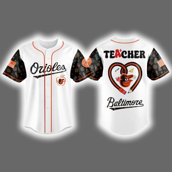 Orioles Teacher Appreciation Week Jersey 2025