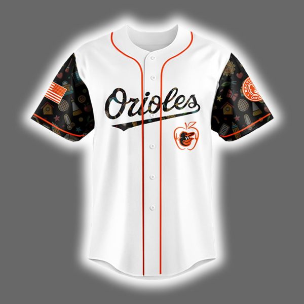 Orioles Teacher Appreciation Week Jersey 2025 2