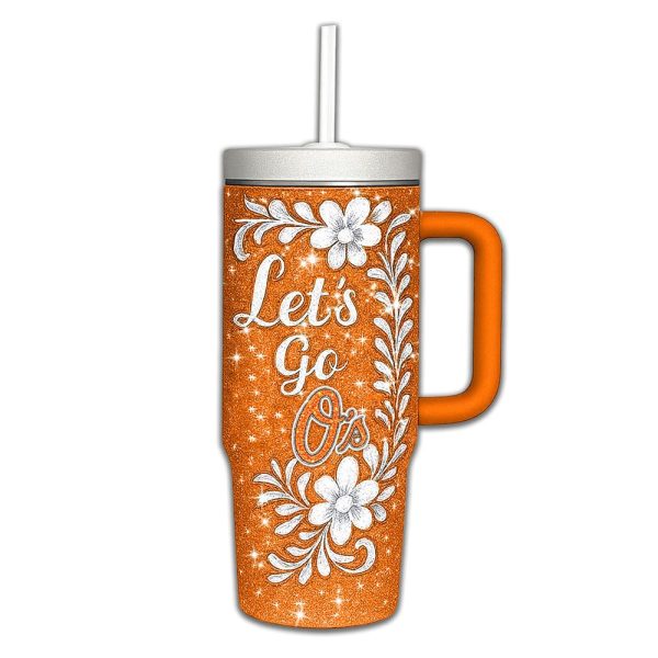 Orioles This Girl Loves Her Tumbler 3