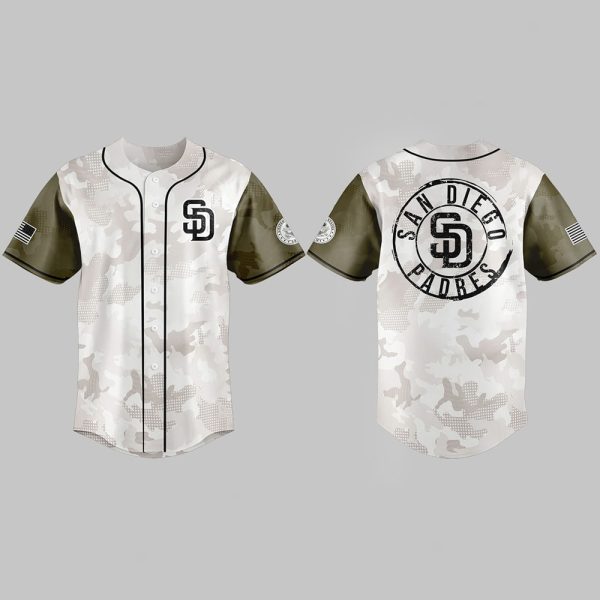 Padres 2025 Armed Forces Day Jersey