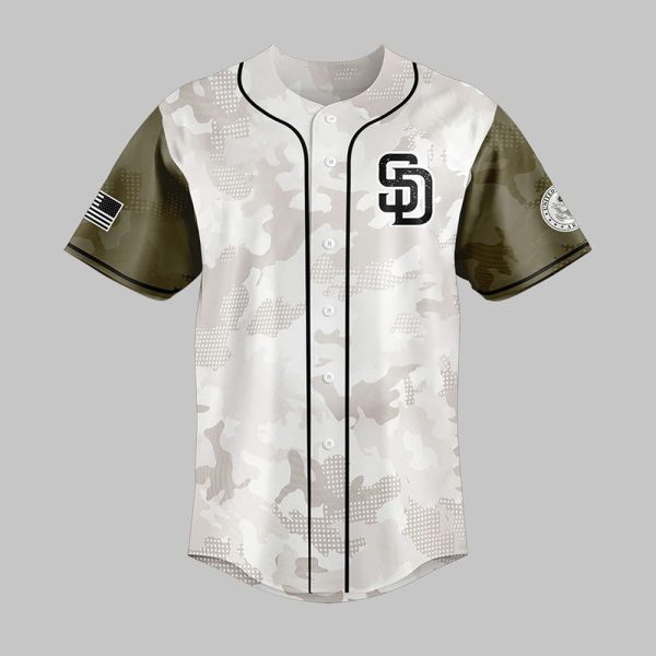 Padres 2025 Armed Forces Day Jersey 2
