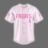 Padres 2025 Breast Cancer Awareness Game Night Jersey 2