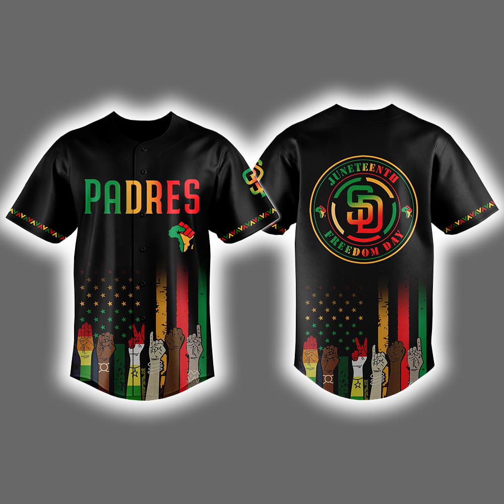 Padres Juneteenth Freedom Day 2025 Jersey Padres Juneteenth Freedom Day 2025 Jersey
