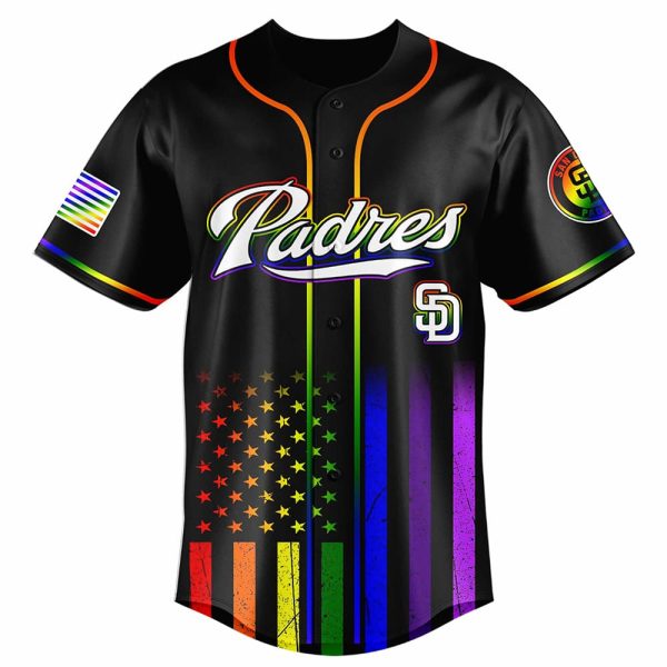 Padres Pride Month 2025 Jersey 2