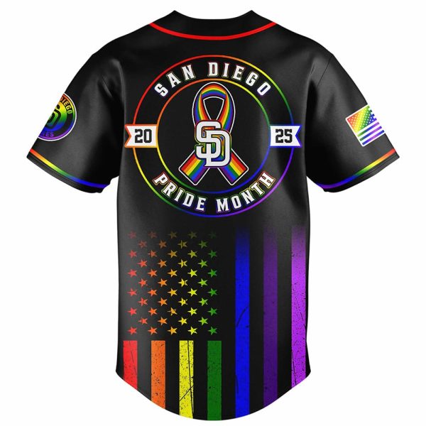 Padres Pride Month 2025 Jersey 3