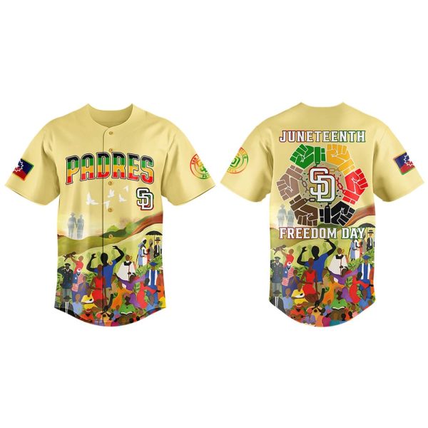 Padres x Juneteenth Freedom Day Jersey 2025