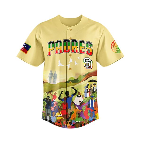 Padres x Juneteenth Freedom Day Jersey 2025 2