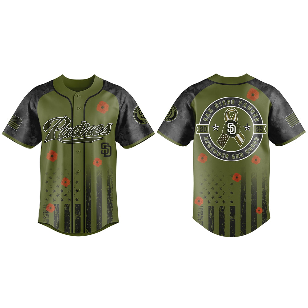 Padres x Memorial Day Jersey 2025 Padres x Memorial Day Jersey 2025