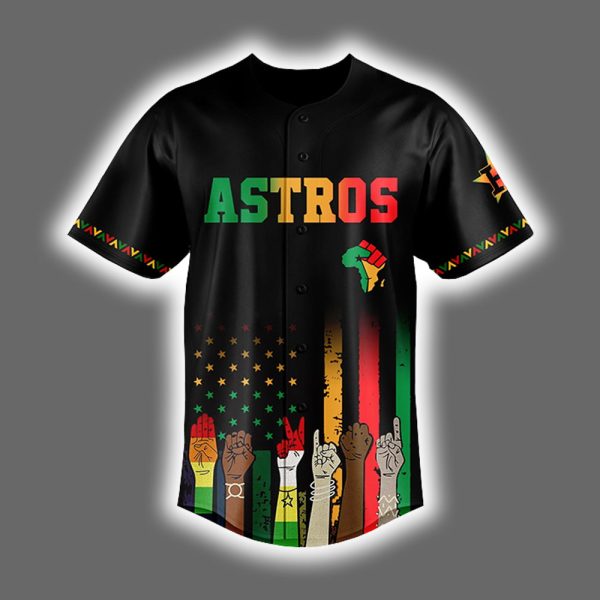 Personalized Astros Juneteenth Freedom Day 2025 Jersey 2