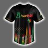 Personalized Braves Juneteenth Freedom Day 2025 Jersey 2