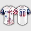 Personalized Cardinals Happy Independence Day 2025 Jersey