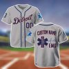 Personalized Detroit EMS Appreciation 2025 Baseball Jersey 2
