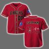 Personalized Diamondbacks EMS Appreciation 2025 Baseball Jersey
