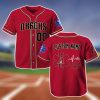 Personalized Diamondbacks EMS Appreciation 2025 Baseball Jersey 2