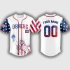 Personalized Diamondbacks Happy Independence Day 2025 Jersey