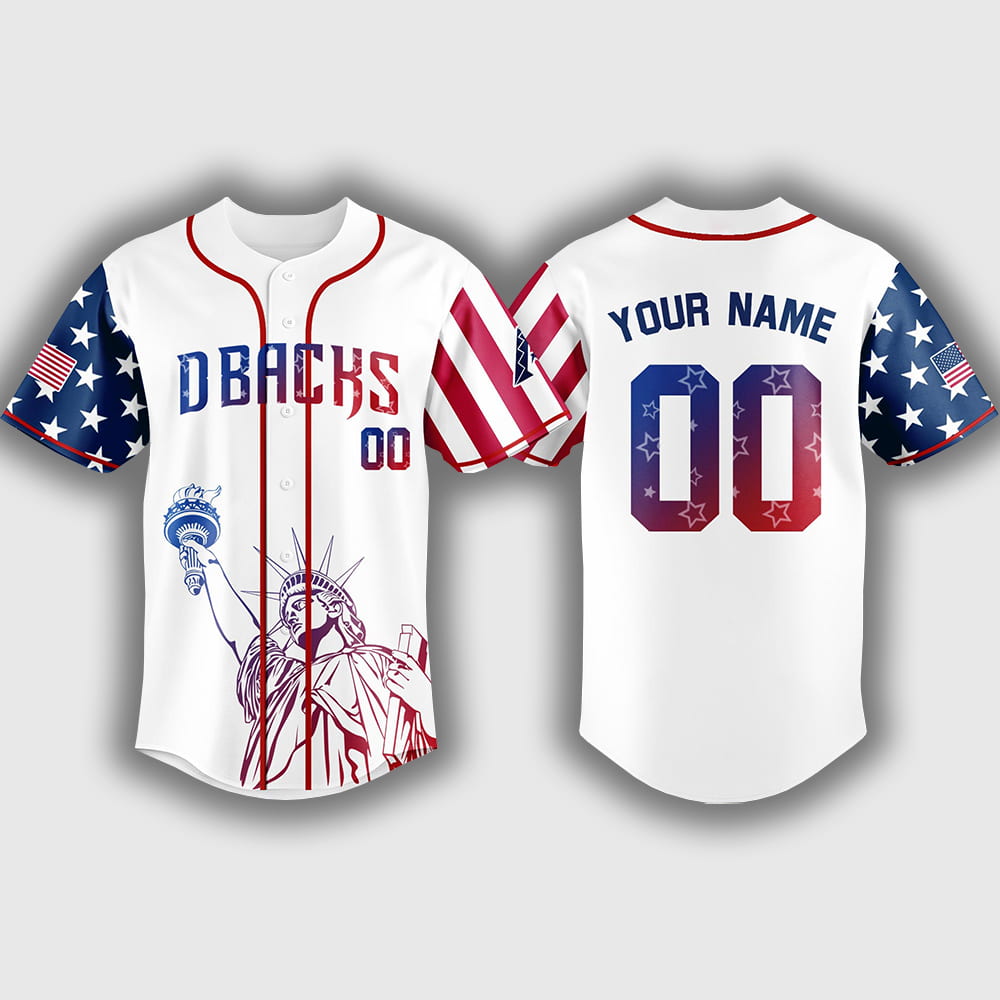 Personalized Diamondbacks Happy Independence Day 2025 Jersey Personalized Diamondbacks Happy Independence Day 2025 Jersey