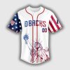 Personalized Diamondbacks Happy Independence Day 2025 Jersey 2