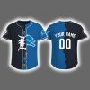 Personalized Half Tigers x Lions Baseball Jersey