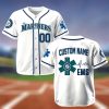 Personalized Mariners EMS Appreciation 2025 Baseball Jersey 2