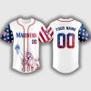 Personalized Mariners Happy Independence Day 2025 Jersey