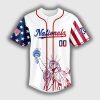 Personalized Nationals Happy Independence Day 2025 Jersey 2