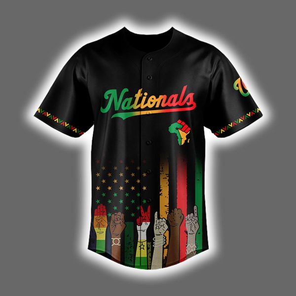 Personalized Nationals Juneteenth Freedom Day 2025 Jersey 2
