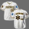 Personalized Padres EMS Appreciation 2025 Baseball Jersey