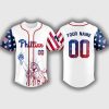 Personalized Phillies Happy Independence Day 2025 Jersey