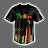 Personalized Phillies Juneteenth Freedom Day 2025 Jersey 2