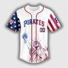 Personalized Pirates Happy Independence Day 2025 Jersey 2