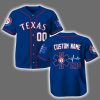 Personalized Rangers EMS Appreciation 2025 Baseball Jersey