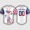 Personalized Rays Happy Independence Day 2025 Jersey