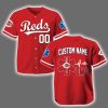 Personalized Reds EMS Appreciation 2025 Baseball Jersey
