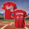 Personalized Reds EMS Appreciation 2025 Baseball Jersey 2