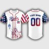 Personalized Reds Happy Independence Day 2025 Jersey