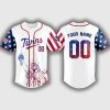 Personalized Twins Happy Independence Day 2025 Jersey