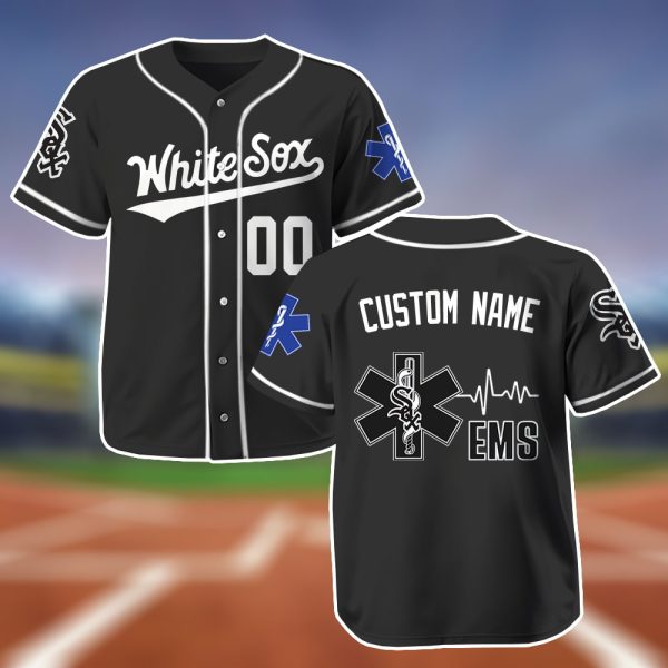 Personalized White Sox EMS Appreciation 2025 Baseball Jersey 2