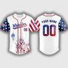 Personalized White Sox Happy Independence Day 2025 Jersey