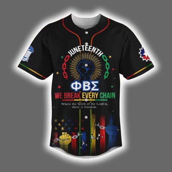 Phi Beta Sigma Lovers Juneteenth Freedom Day 2025 Jersey 2