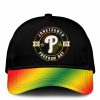 Phillies 2025 Juneteenth Freedom Day Hoodie Joggers Cap 3