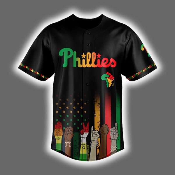 Phillies Juneteenth Freedom Day 2025 Jersey 2