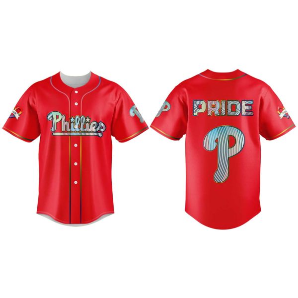 Phillies LGBTQ Pride Night 2025 Jersey