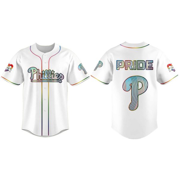 Phillies LGBTQ Pride Night 2025 Jersey 2