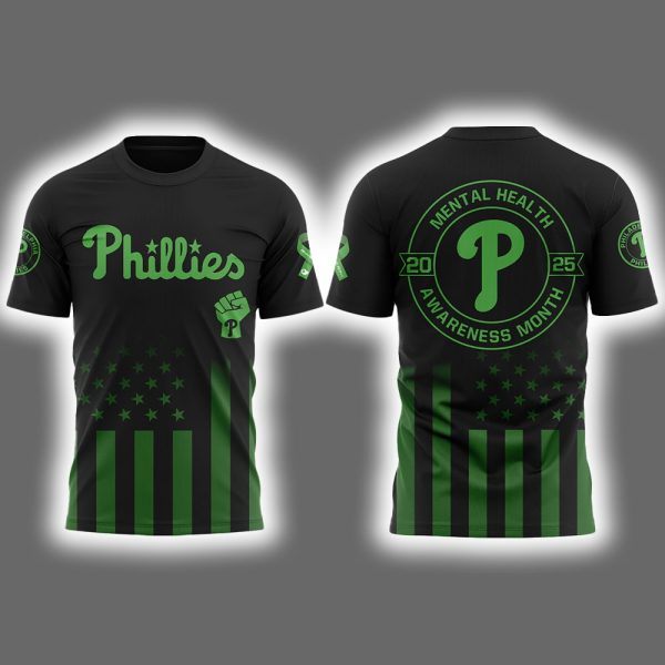 Phillies Mental Health Awareness Month 2025 Shirt