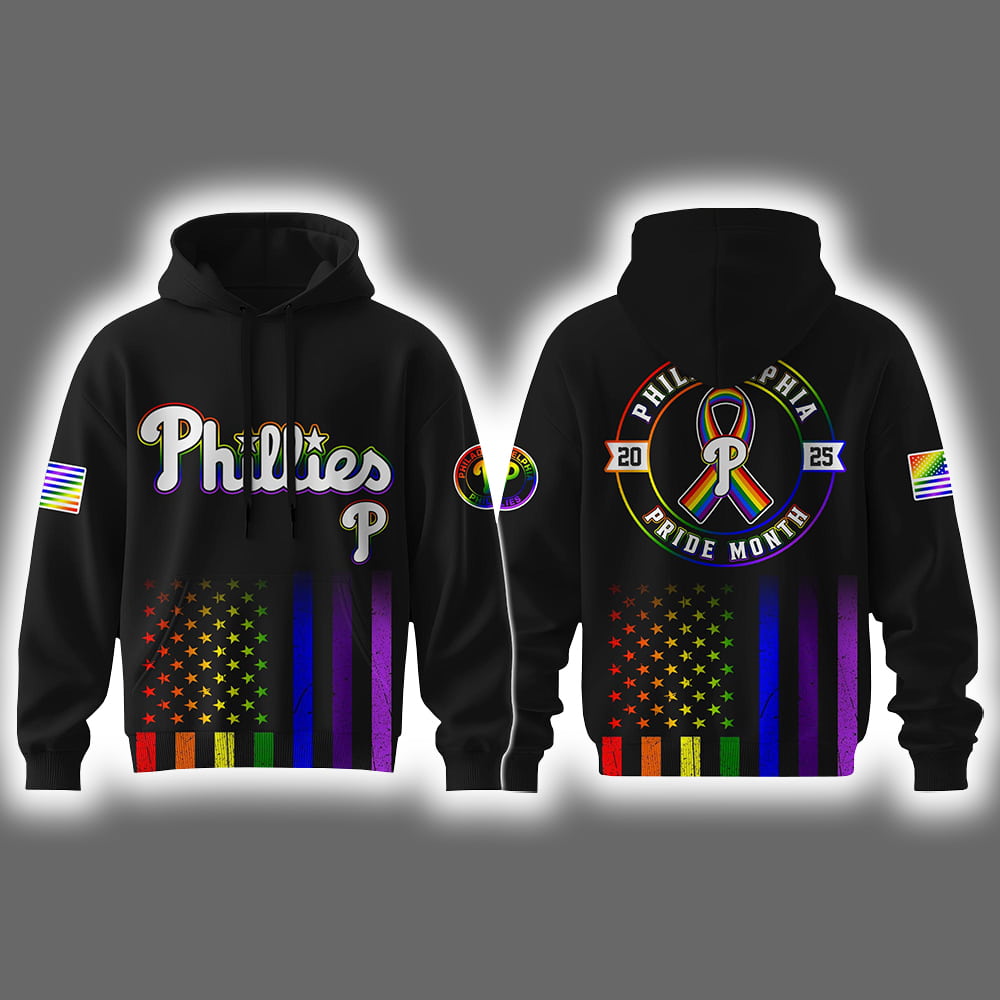 Phillies Pride Month 2025 Hoodie Joggers Cap Phillies Pride Month 2025 Hoodie Joggers Cap