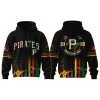 Pirates 2025 Juneteenth Freedom Day Hoodie Joggers Cap