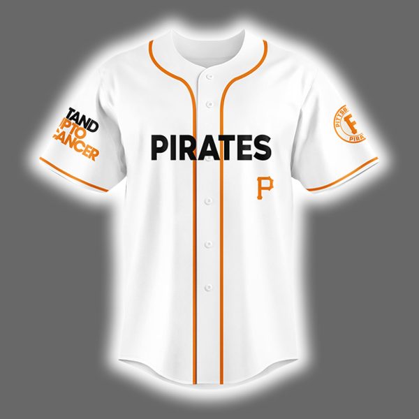 Pirates 2025 Stand Up To Cancer Night Jersey 2